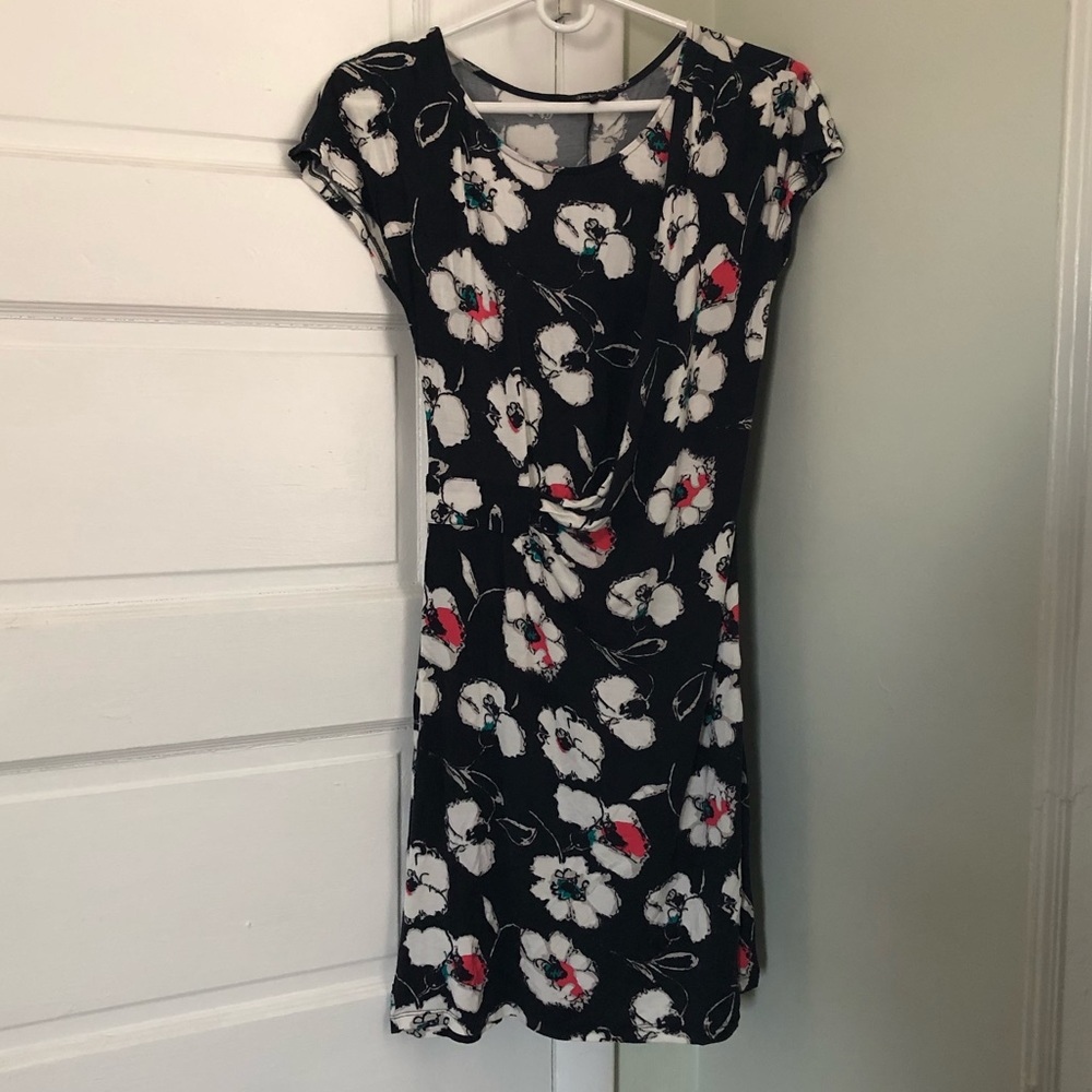 Flower Wrap Dress